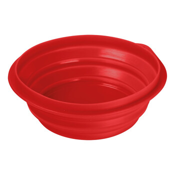 L6046.9 . ΤΑΪΣΤΡΑ/ΜΠΟΛ ΤΑΞΙΔΙΟΥ PET TRAVEL BOWL 2000 ml ΓΙΑ ΣΚΥΛΟΥΣ/ΓΑΤΕΣ/ΚΑΤΟΙΚΙΔΙΑ ΖΩΑ (ΣΙΛΙΚΟΝΗ/ΔΙΑΦΟΡΑ ΧΡΩΜΑΤΑ)