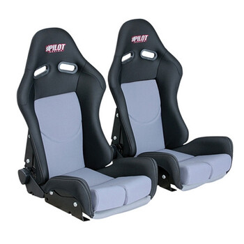 ΚΑΘL5596.6 . ΚΑΘΙΣΜΑΤΑ RACE-PRO ΓΚΡΙ/ΜΑΥΡΟ