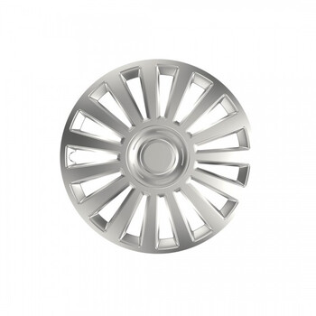 1037/AM . ΤΑΣΙ 13" HUBCAP LUXURY ΑΣΗΜΙ - ΣΕΤ 4 ΤΕΜ. ΣΕ ΚΟΥΤΙ AMIO