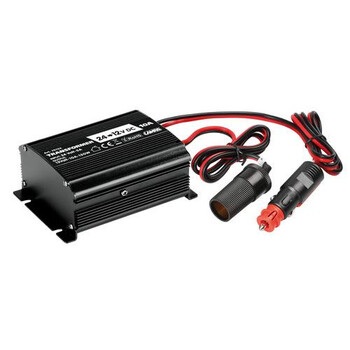 L7015.2 . ΜΕΤΑΣΧΗΜΑΤΙΣΤΗΣ ΑΝΑΠΤΗΡΑ ΑΠΟ 24V 5Α ΣΕ 12V 10A 120W ΜΕ ΚΑΛΩΔΙΟ 75cm