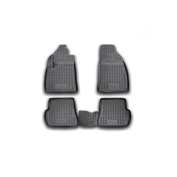 NLC.16.06.210/NV . FORD FIESTA 05/2002-08/2008 / FORD FUSION 2002-2012 ΜΑΡΚΕ ΠΑΤΑΚΙΑ ΣΕ ΣΚΑΦΗ TPE ΛΑΣΤΙΧΟ ΣΕ ΜΑΥΡΟ ΧΡΩΜΑ NOVLINE - 4 ΤΕΜ.