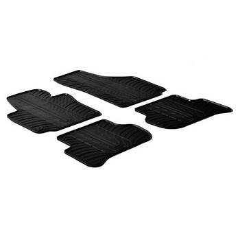 L2442.3 . SKODA YETI 10/2009-2017 ΜΑΡΚΕ ΠΑΤΑΚΙΑ SUMISURA ΛΑΣΤΙΧΟ ΣΕ ΜΑΥΡΟ ΧΡΩΜΑ ME ΚΟΥΜΠΩΜΑΤΑ LAMPA - 4 ΤΕΜ.