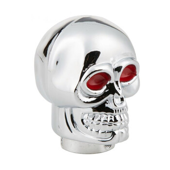 SRSKE/X . ΠΟΜΟΛΟ ΤΑΧΥΤΗΤΩΝ SKELETOR ΝΕΚΡΟΚΕΦΑΛΗ 62 Χ 43 mm / Φ 53 mm (ΧΡΩΜΙΟ)