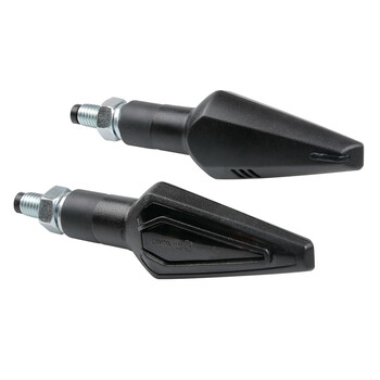 9050.7-LM . ΦΛΑΣ MOTO NICON HALO ΜΑΥΡΑ 12V ΑΛΟΓΟΝΟΥ 10W 84,5x29mm 2ΤΕΜ.