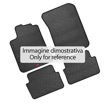 L2442.8 . BMW X3 E83 01/2004-10/2010 ΜΑΡΚΕ ΠΑΤΑΚΙΑ SUMISURA ΛΑΣΤΙΧΟ ΣΕ ΜΑΥΡΟ ΧΡΩΜΑ ME ΚΟΥΜΠΩΜΑΤΑ LAMPA - 4 ΤΕΜ.