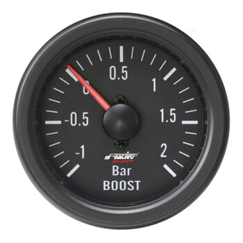ΟΡΓ/BV/B . ΜΠΑΡΟΜΕΤΡΟ+VACUUM 52mm ΜΑΥΡΟ