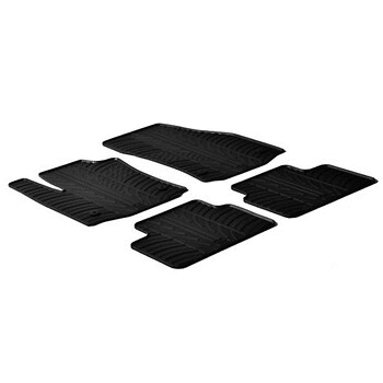L2432.8 . OPEL MERIVA 05/2010-2017 ΜΑΡΚΕ ΠΑΤΑΚΙΑ SUMISURA ΛΑΣΤΙΧΟ ΣΕ ΜΑΥΡΟ ΧΡΩΜΑ ME ΚΟΥΜΠΩΜΑΤΑ LAMPA - 4 ΤΕΜ.