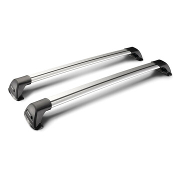 Y8050181 . ΜΠΑΡΕΣ ΟΡΟΦΗΣ ΑΛΟΥΜΙΝΙΟΥ WHISPBAR FLUSH BAR STANDARD 100cm YAKIMA ΜΕ ΚΛΕΙΔΙ - 2 ΤΕΜ.