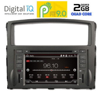 DIGITAL IQ 9038_GPS (7''_DVD) MULTIMEDIA SYSTEM for  MITSUBISHI PAJERO  2006-2013