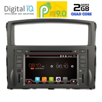 DIGITAL IQ 9038_GPS (7''_DVD) MULTIMEDIA SYSTEM for  MITSUBISHI PAJERO  2006-2013