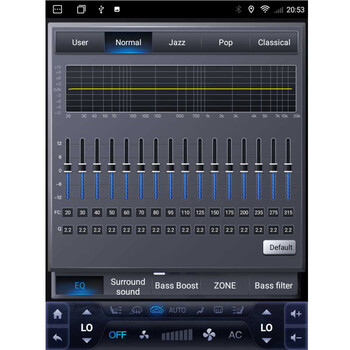 DIGITAL IQ X1932_GPS TESLA STYLE  for  LANDROVER FREELANDER mod. 2012-2015