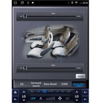 DIGITAL IQ X1932_GPS TESLA STYLE  for  LANDROVER FREELANDER mod. 2012-2015