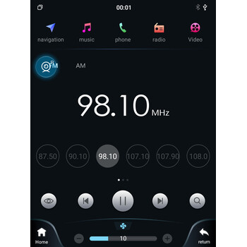 LENOVO SSX 9955_CPA TESLA STYLE  for FORD FOCUS mod. 2011-2017