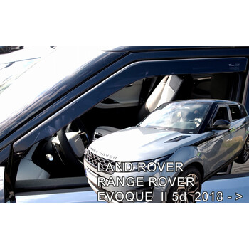ΑΝΕΜ.27257 . LAND ROVER RANGE ROVER EVOQUE 5D 2018+ ΖΕΥΓΑΡΙ ΑΝΕΜΟΘΡΑΥΣΤΕΣ ΑΠΟ ΕΥΚΑΜΠΤΟ ΦΙΜΕ ΠΛΑΣΤΙΚΟ HEKO - 2 ΤΕΜ.