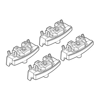 N21176 . HYUNDAI i30 STATION WAGON 2012+ KIT ΑΚΡΑ (ΠΟΔΙΑ) ΓΙΑ ΜΠΑΡΕΣ NORDRIVE