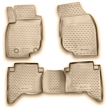 NLC.48.52.212K/NV . TOYOTA HILUX 2011-2015 ΜΑΡΚΕ ΠΑΤΑΚΙΑ ΣΕ ΣΚΑΦΗ TPE ΛΑΣΤΙΧΟ ΣΕ ΜΠΕΖ ΧΡΩΜΑ NOVLINE - 4 ΤΕΜ.
