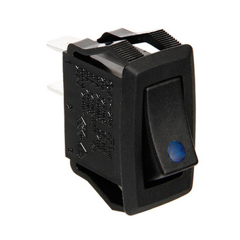 L4554.0 . ΔΙΑΚΟΠΤΗΣ ROCKER 12/24V (LED 10A - ΜΠΛΕ)