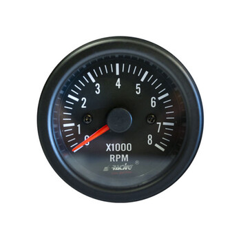 ΟΡΓ/TM/B . ΣΤΡΟΦΟΜΕΤΡΟ 0-8.000rpm 52mm ΜΑΥΡΟ
