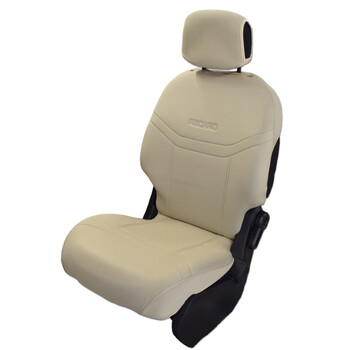 ΠΛΑΤ.REC.BEIGE . ΗΜΙΚΑΛΥΜΜΑΤΑ ΚΑΘΙΣΜΑΤΩΝ BUCKET RECARO ΜΠΕΖ ΜΕ ΥΠΟΔΟΧΗ ΠΡΟΣΚΕΦΑΛΟΥ ΜΕ VELCRO ΚΑΙ ΠΡΟΣΚΕΦΑΛΑ (2 ΤΕΜ.)
