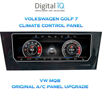 DIGITAL IQ CCP 747_CP (6.9") (MQB) VW GOLF 7 mod. 2013-2020 CLIMATE CONTROL PANEL