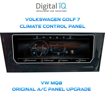 DIGITAL IQ CCP 747_CP (6.9") (MQB) VW GOLF 7 mod. 2013-2020 CLIMATE CONTROL PANEL