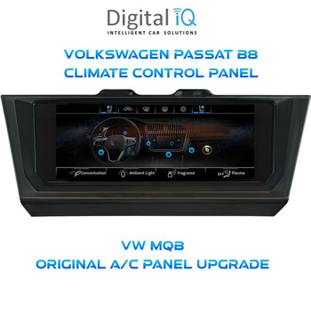 DIGITAL IQ CCP 750_CP (6.9") (MQB) VW PASSAT B8 - ARTEON mod. 2016> CLIMATE CONTROL PANEL
