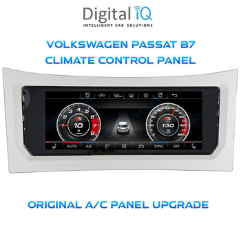 DIGITAL IQ CCP 749_CP (6.9") (PQ) VW PASSAT (B7/CC) mod. 2005-2015 CLIMATE CONTROL PANEL