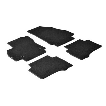 L2304.4 . CITROEN NEMO VAN 5D 12/2008-03/2014 / FIAT FIORINO 11/2007+ / FIAT QUBO 5D 09/2008-05/2020 / PEUGEOT BIPPER 05/2008-03/2014 / PEUGEOT BIPPER TEPEE 03/2009-12/2017 ΜΑΡΚΕ ΠΑΤΑΚΙΑ EXECUTIVE ΜΟΚΕΤΑ ΣΕ ΜΑΥΡΟ ΧΡΩΜΑ ΜΕ ΚΟΥΜΠΩΜΑΤΑ LAMPA  - 4 ΤΕΜ.
