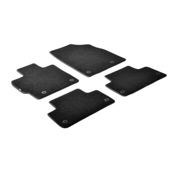 L2309.7 . MAZDA CX-7 06/2007-12/2013 ΜΑΡΚΕ ΠΑΤΑΚΙΑ EXECUTIVE ΜΟΚΕΤΑ ΣΕ ΜΑΥΡΟ ΧΡΩΜΑ ΜΕ ΚΟΥΜΠΩΜΑΤΑ LAMPA  - 4 ΤΕΜ.