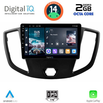 DIGITAL IQ RTG 4179_CPA  (9inc) MULTIMEDIA TABLET for FORD TRANSIT mod. 2014-2020