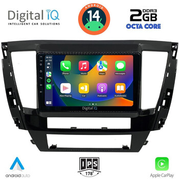 DIGITAL IQ RTG 4447S_CPA (9inc) MULTIMEDIA TABLET for MITSUBISHI PAJERO SPORT mod. 2020>