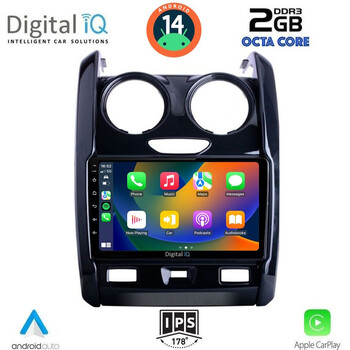 DIGITAL IQ RTG 4103_CPA (9inc) MULTIMEDIA TABLET for DACIA DUSTER mod. 2012-2019