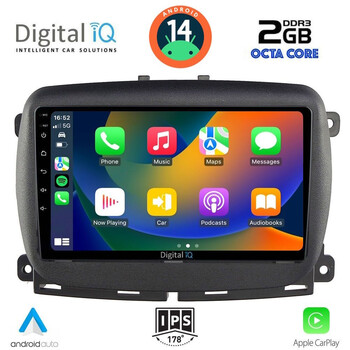 DIGITAL IQ RTG 4131_CPA (9inc) MULTIMEDIA TABLET for FIAT 500 mod. 2016>