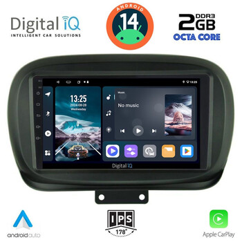 DIGITAL IQ RTG 4134_CPA (9inc) MULTIMEDIA TABLET for FIAT 500Χ mod. 2014>
