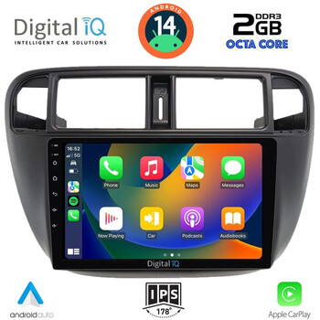 DIGITAL IQ RTG 4186_CPA A/C (9inc) MULTIMEDIA TABLET for HONDA CIVIC mod. 1995-2001