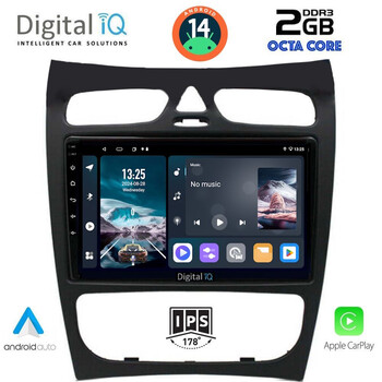 DIGITAL IQ RTG 4406_CPA (9inc) MULTIMEDIA TABLET for MERCEDES CLK (W209) mod. 2000-2004