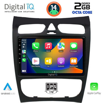 DIGITAL IQ RTG 4406_CPA (9inc) MULTIMEDIA TABLET for MERCEDES CLK (W209) mod. 2000-2004