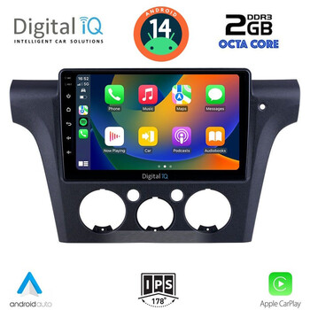 DIGITAL IQ RTG 4441_CPA CLIMA (10inc) MULTIMEDIA TABLET for MITSUBISHI OUTLANDER mod. 2001-2005 with CLIMA