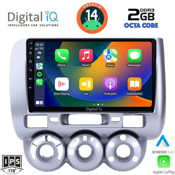 DIGITAL IQ RTG 4210_CPA A/C (9inc) MULTIMEDIA TABLET for HONDA JAZZ mod. 2002-2008