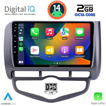 DIGITAL IQ RTG 4210_CPA CLIMA (9inc) MULTIMEDIA TABLET for HONDA JAZZ mod. 2002-2008