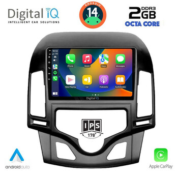 DIGITAL IQ RTG 4231_CPA CLIMA (9inc) MULTIMEDIA TABLET for HYUNDAI i30 mod. 2007-2012
