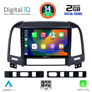 DIGITAL IQ RTG 4239_CPA (9inc) MULTIMEDIA TABLET for HYUNDAI SANTA FE  mod. 2005-2013