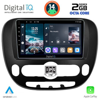 DIGITAL IQ RTG 4321_CPA (9inc) MULTIMEDIA TABLET for KIA SOUL mod. 2014>