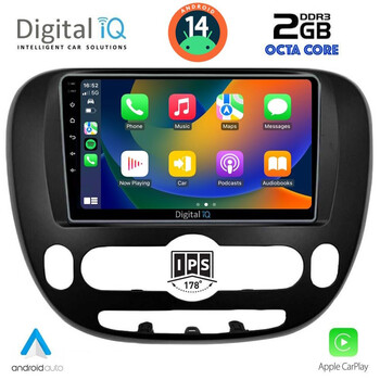 DIGITAL IQ RTG 4321_CPA (9inc) MULTIMEDIA TABLET for KIA SOUL mod. 2014>