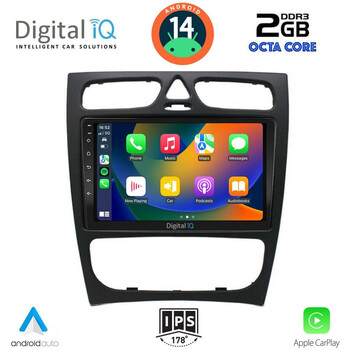 DIGITAL IQ RTG 4402_CPA (9inc) MULTIMEDIA TABLET for MERCEDES C (W203) mod. 1999-2004