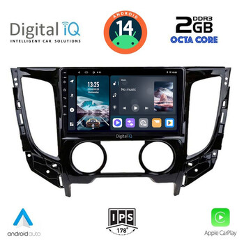 DIGITAL IQ RTG 4437_CPA A/C (9inc) MULTIMEDIA TABLET for MITSUBISHI L200 mod. 2015> με A/C