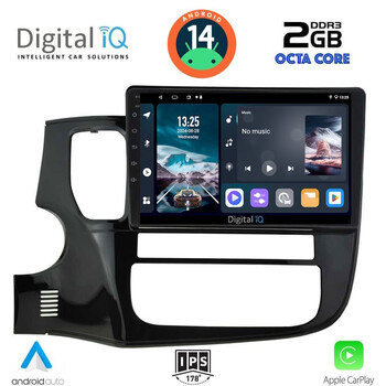 DIGITAL IQ RTG 4443_CPA (10inc) MULTIMEDIA TABLET for MITSUBISHI OUTLANDER mod. 2013-2020