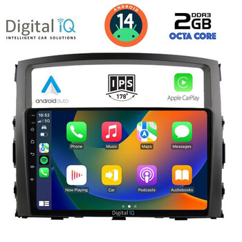 DIGITAL IQ RTG 4446_CPA (9inc) MULTIMEDIA TABLET for MITSUBISHI PAJERO mod. 2006-2013
