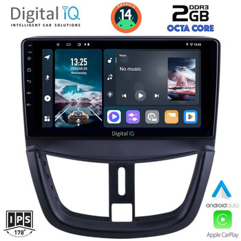 DIGITAL IQ RTG 4507_CPA (9inc) MULTIMEDIA TABLET for PEUGEOT 207 mod. 2007>