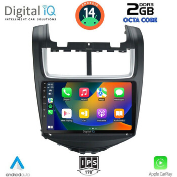DIGITAL IQ RTG 4075_CPA (9inc) MULTIMEDIA TABLET for CHEVROLET AVEO mod. 2014-2017